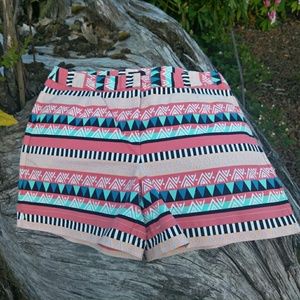 mark. Striped Multicolor Shorts